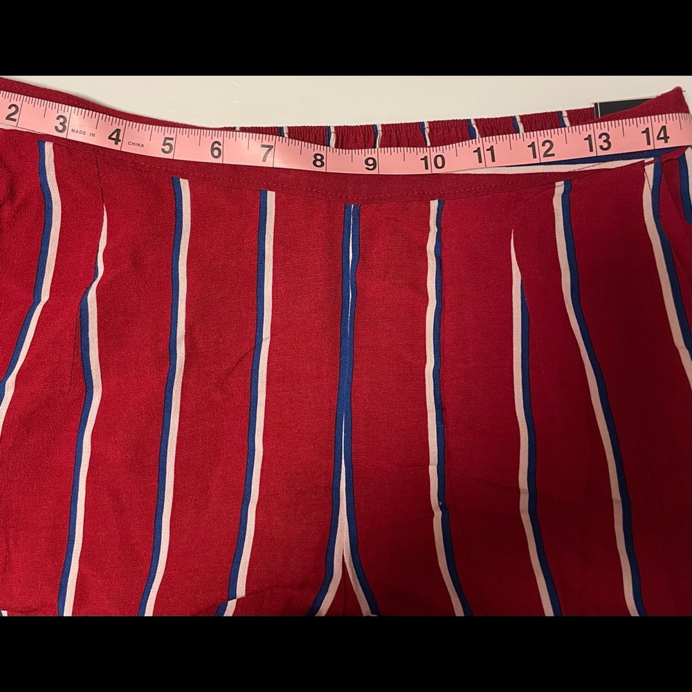 Abercrombie & Fitch Striped Wide Leg Palazzo Pants - Picture 4 of 7